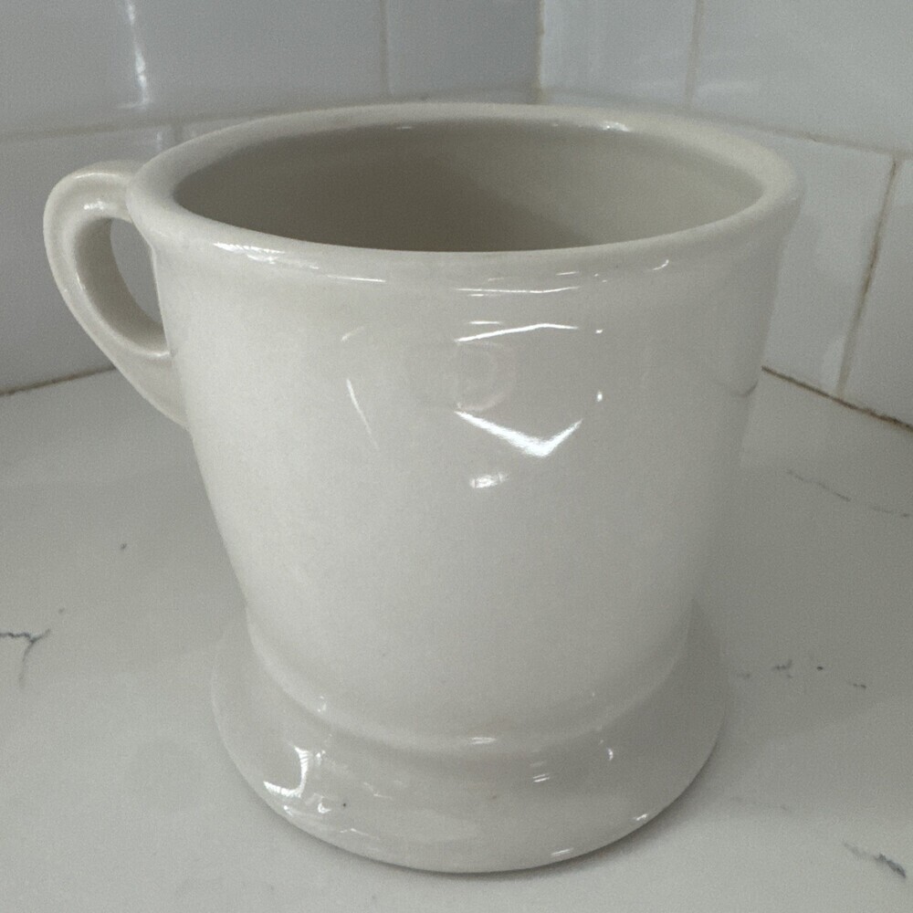 Anthropologie Monogram Initial Coffee Mug Cup White Letter S - Picture 5 of 12